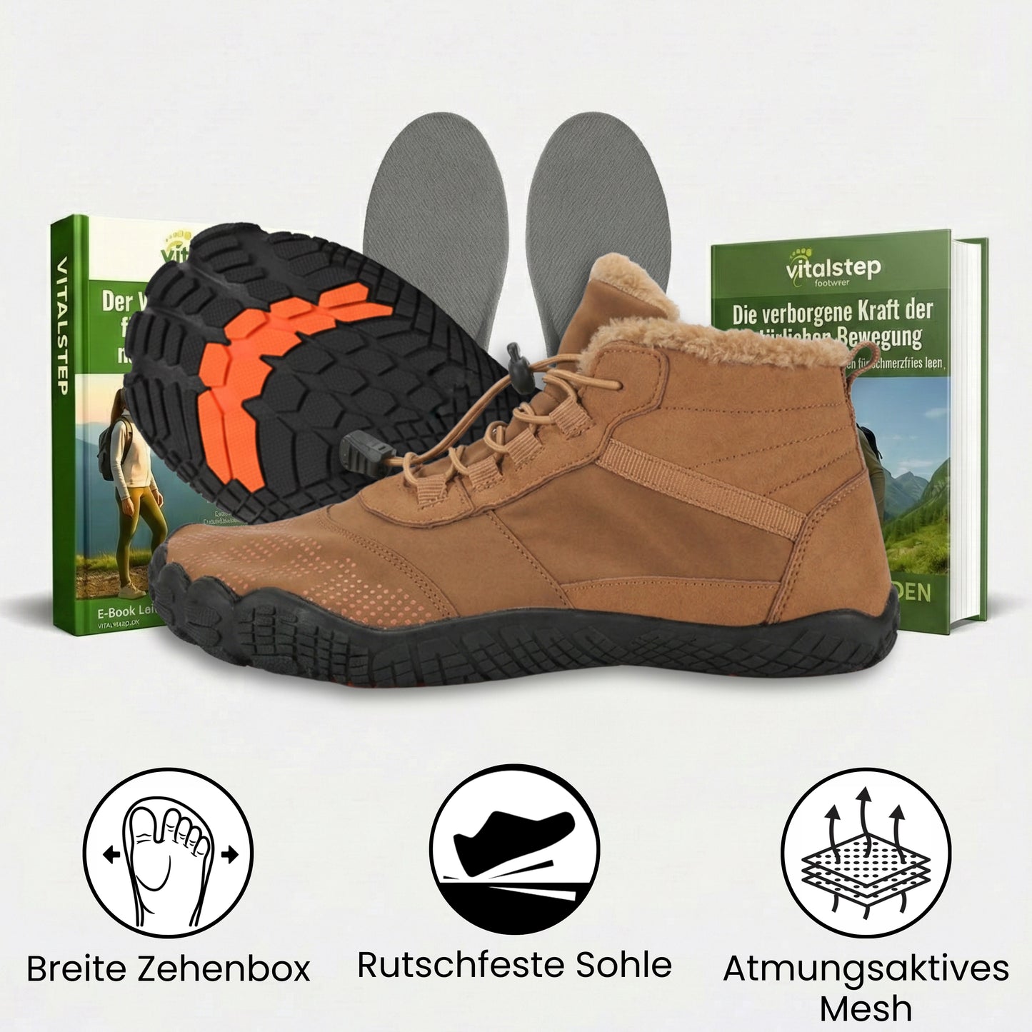 Alpine - Rutschfester und Wasserabweisender Winterschuh (Unisex)