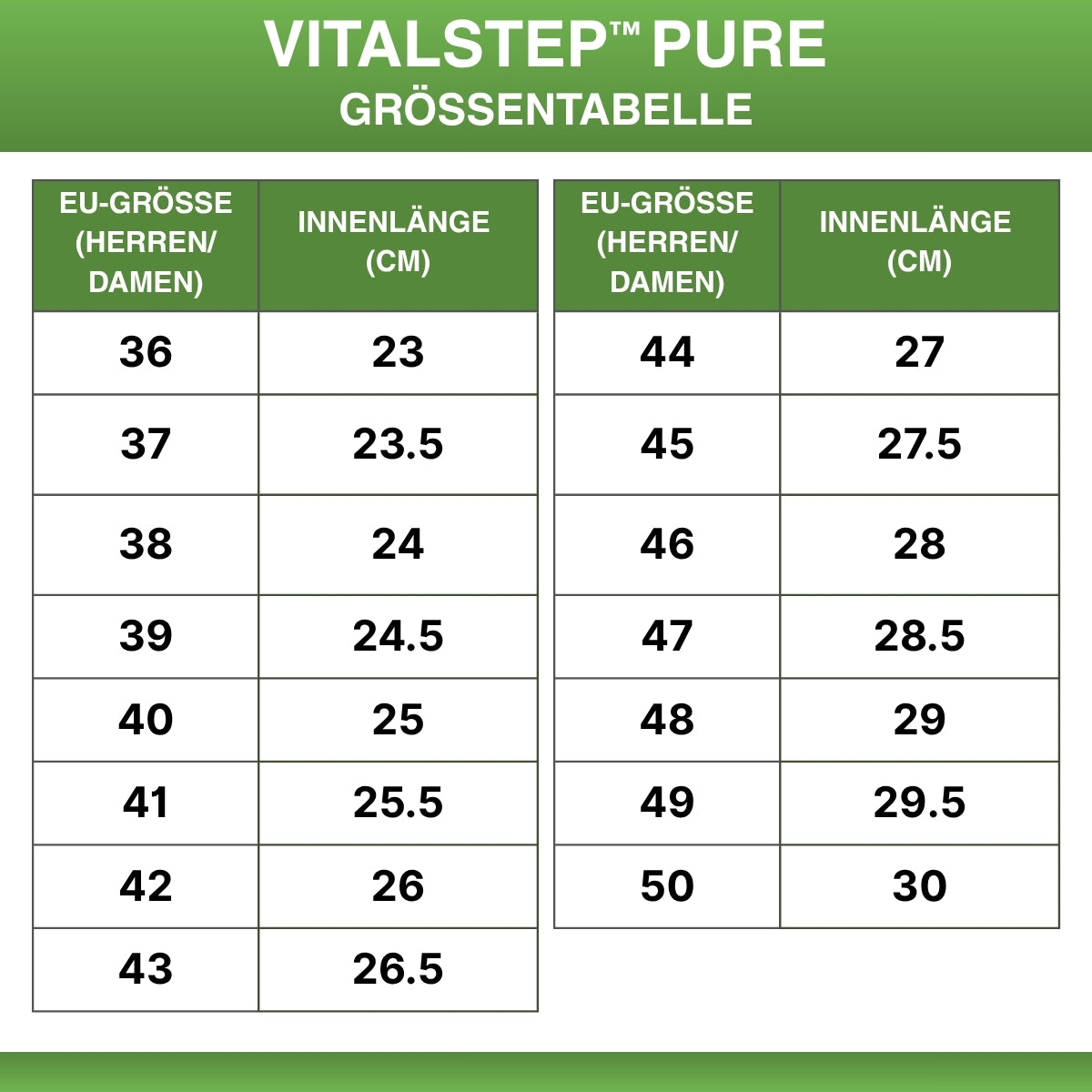 VitalStep™ Pure - Minimalistischer Stil für Alltag und Freizeit