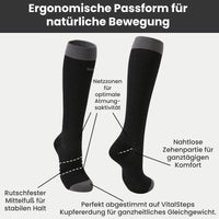 Kompressionsstrümpfe – Komfort den ganzen Tag (36-39)