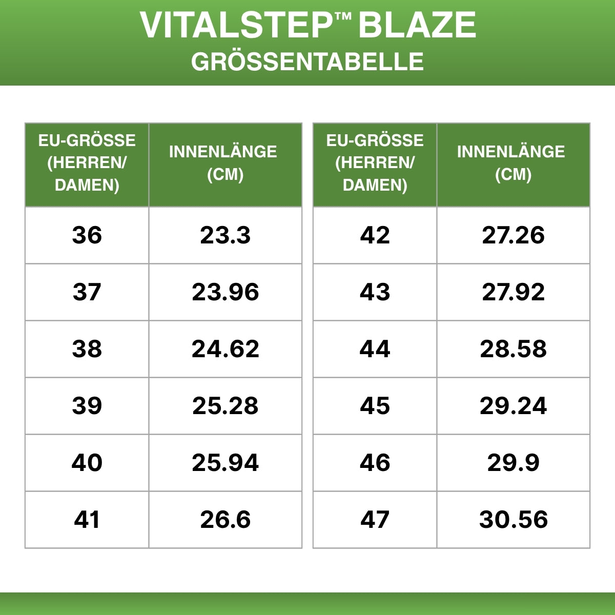 VitalStep™ Blaze - Aktive Wärme für eisige Tage