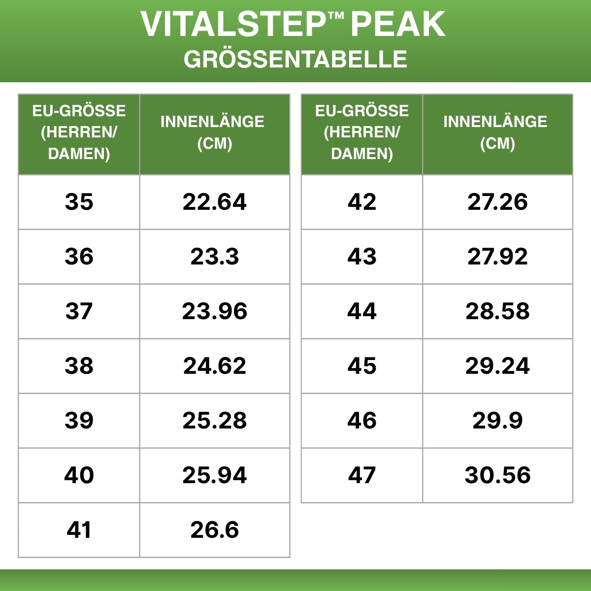 Vitalstep™ Peak - Maximale Leistung für Sport und Alltag