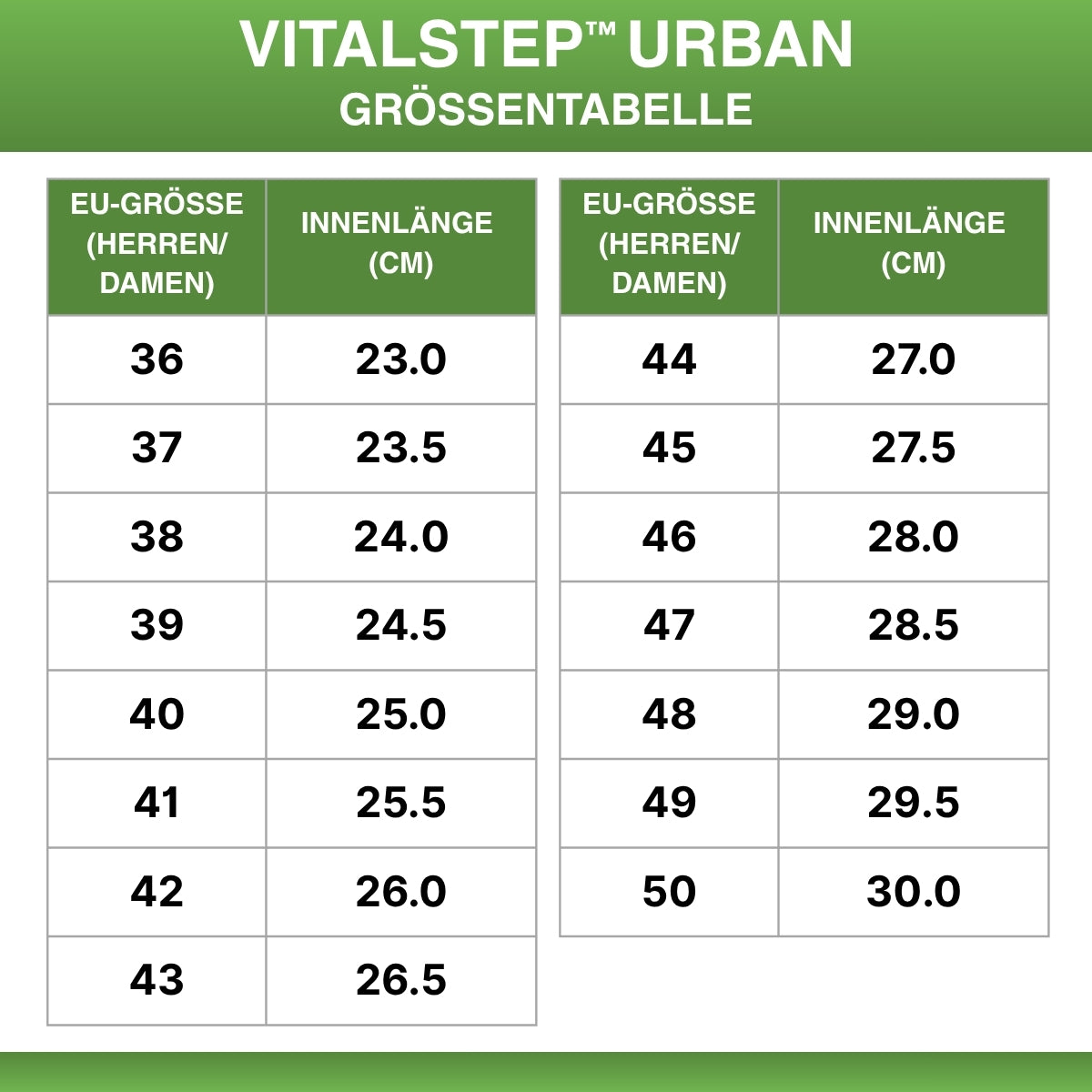 VitalStep™ Urban - Lässiger Stil für Stadt und Alltag